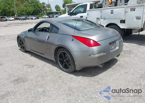 2007 Nissan 350Z из США, поврежденный, VIN JN1BZ34D57M501856